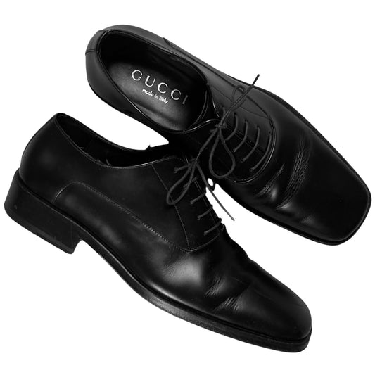 Gucci by Tom Ford Squared Stealth Oxford Derbies - 90s