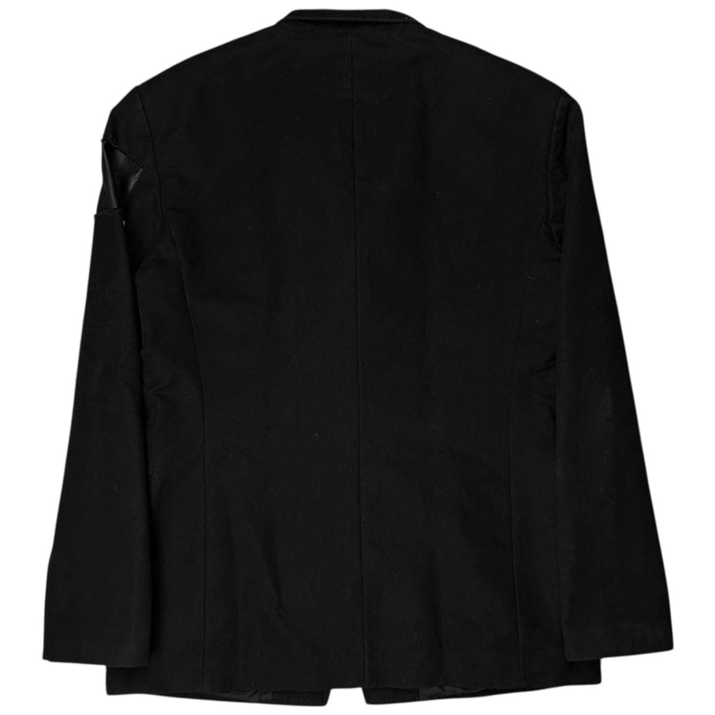Dirk Bikkembergs Leather Applicated Blazer