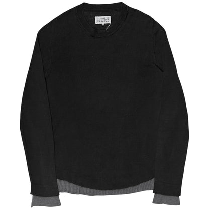 Maison Martin Margiela Layered Linen Silk Fisherman Sweater - SS15