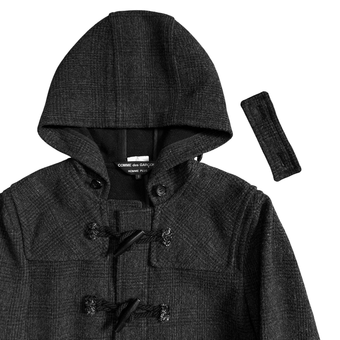 Comme des Garçons Homme Plus Checkered Duffle Jacket - AW08