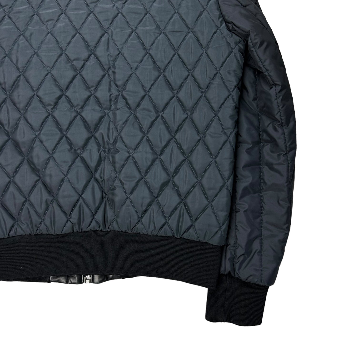 Maison Martin Margiela Hybrid Quilted Leather Bomber Jacket - AW11