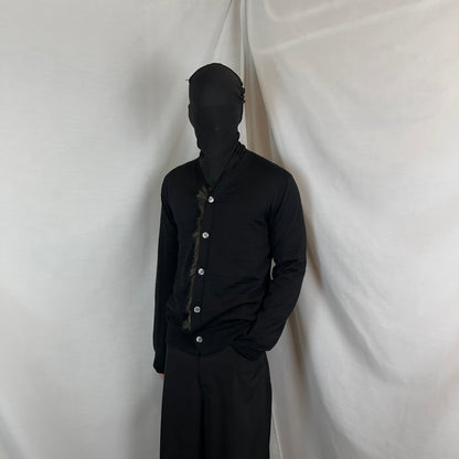 Comme des Garcons Homme Plus Faux Fur Placket Cardigan - AW10
