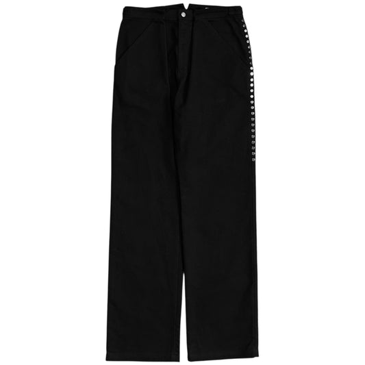 Namacheko Kean Stud Moleskin Trousers Black  - AW24