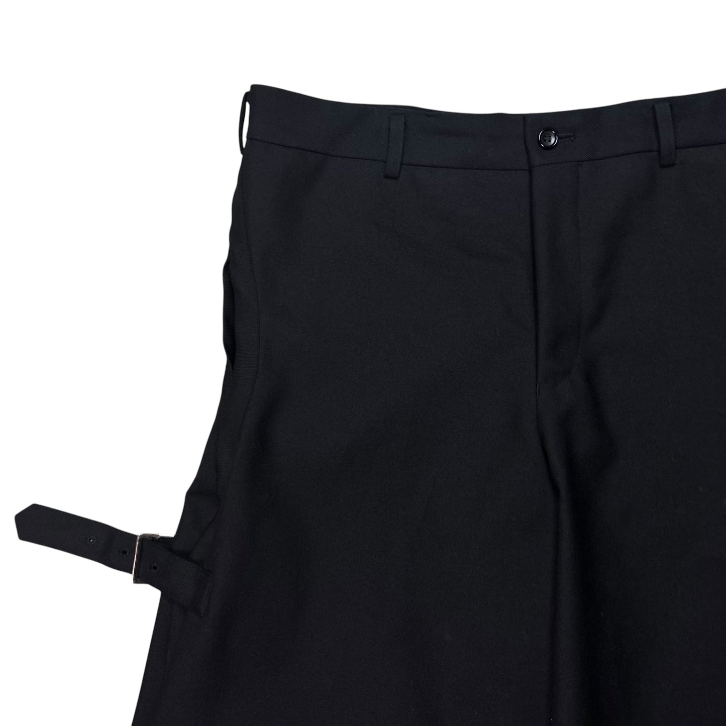 Comme des Garcons Homme Plus Dual Side Belt Shorts - AW21