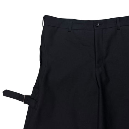 Comme des Garcons Homme Plus Dual Side Belt Shorts - AW21