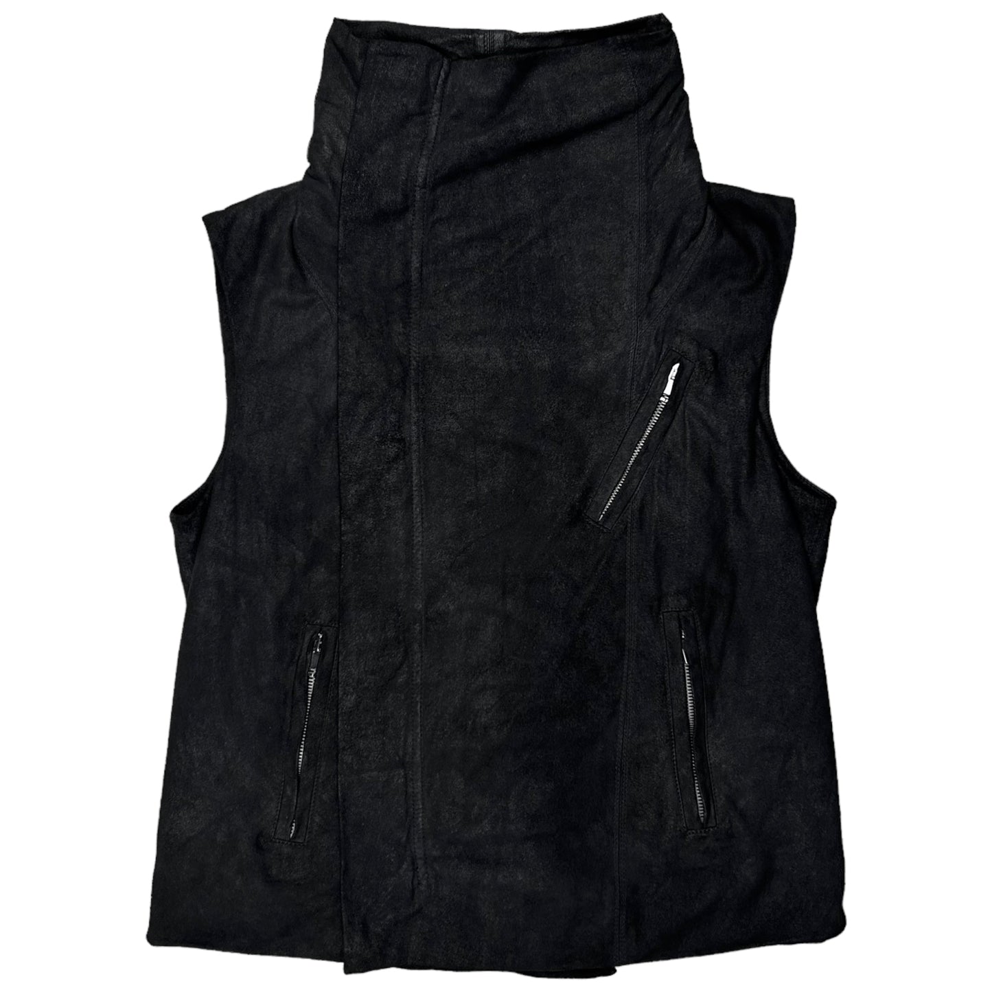 Rick Owens Naska Blistered Lamb Leather Vest - SS12