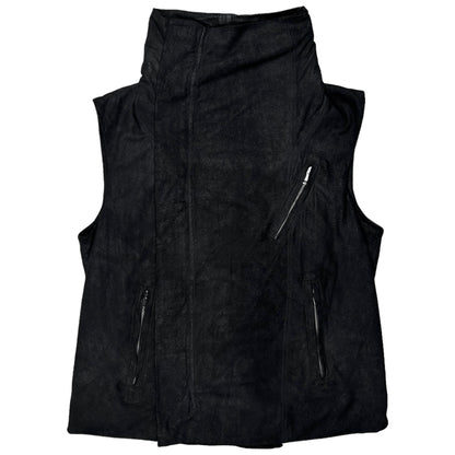 Rick Owens Naska Blistered Lamb Leather Vest - SS12