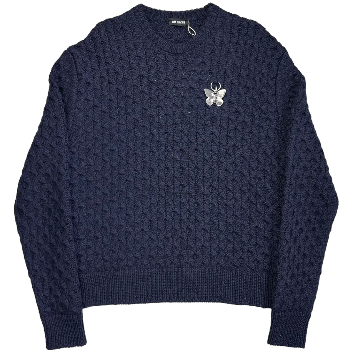 Raf Simons Butterfly Charm Knit Sweater - AW19 – Vertical Rags