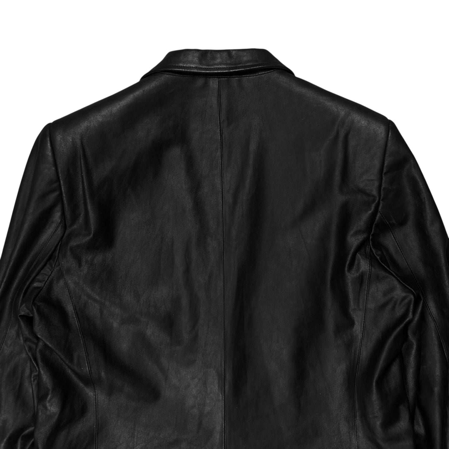 Ann Demeulemeester Leather Blazer