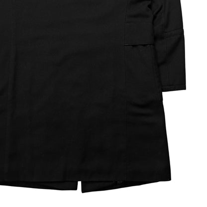 Dirk Bikkembergs Stealth Snap Pocket Wool Coat