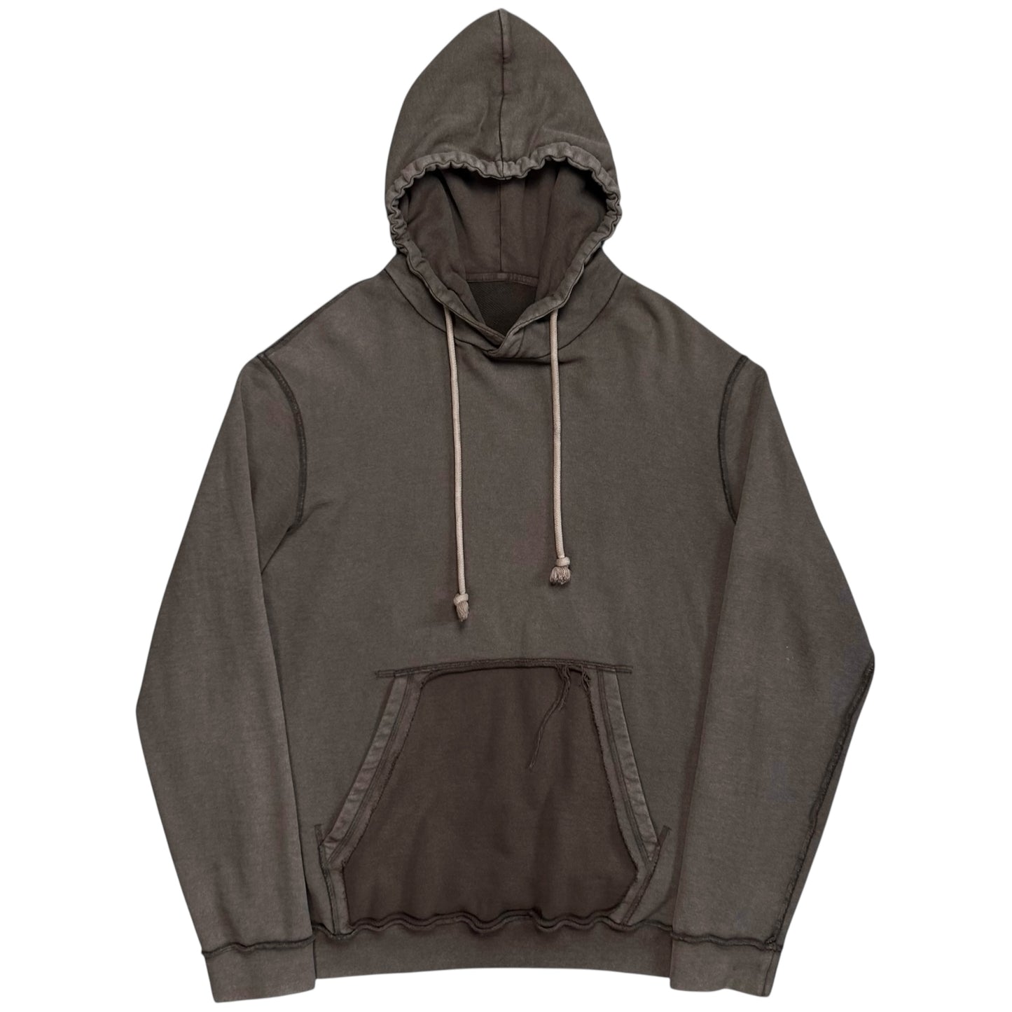 Maison Margiela Distressed Inside Out Hoodie - SS19