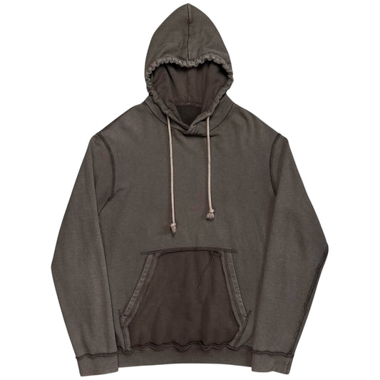 Maison Margiela Distressed Inside Out Hoodie - SS19