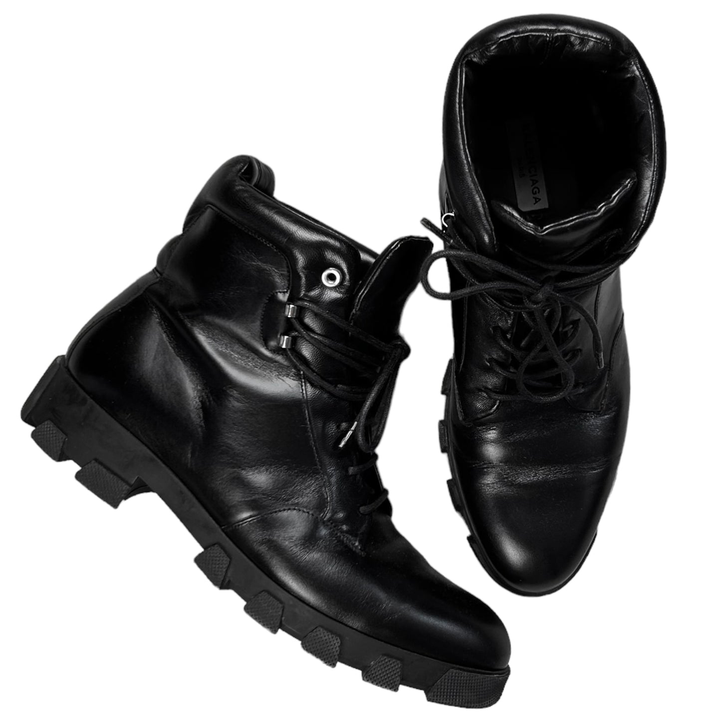 Balenciaga Hiking Combat Boots