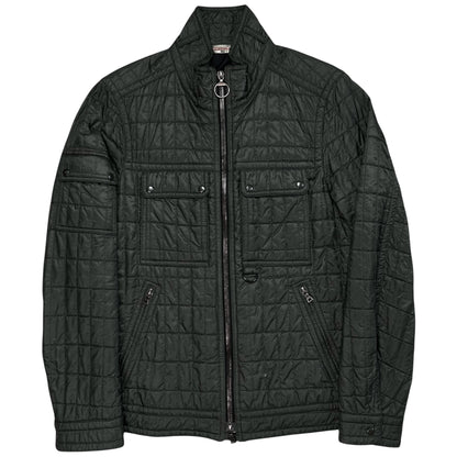 Prada Quilted Cargo Bomber Jacket