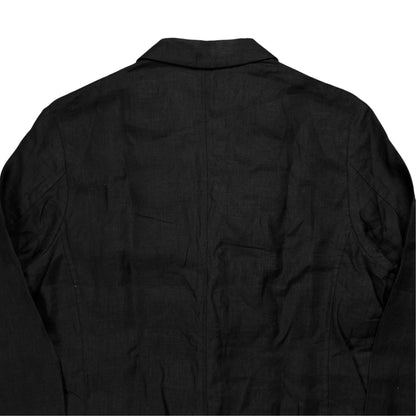 Jil Sander by Raf Simons Mandarin Linen Blazer - 00s