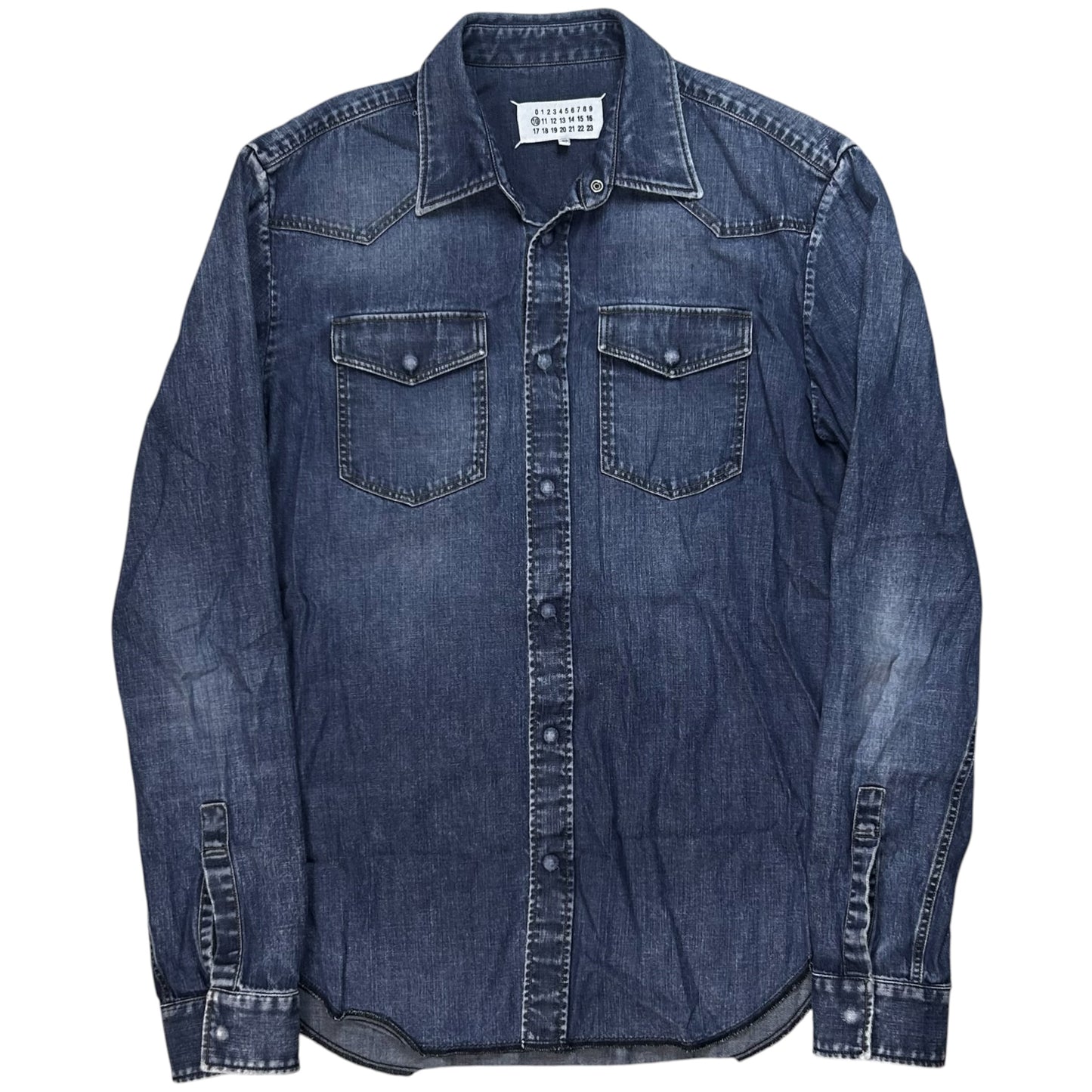 Maison Margiela Snap Denim Shirt - AW17