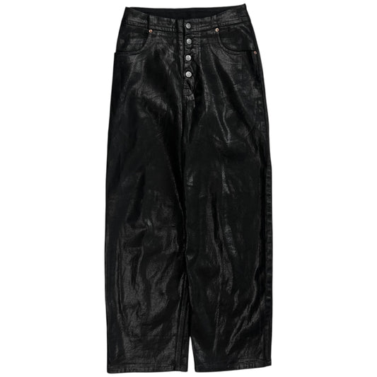 MM6 Maison Margiela Waxed Exposed Button Jeans - SS22