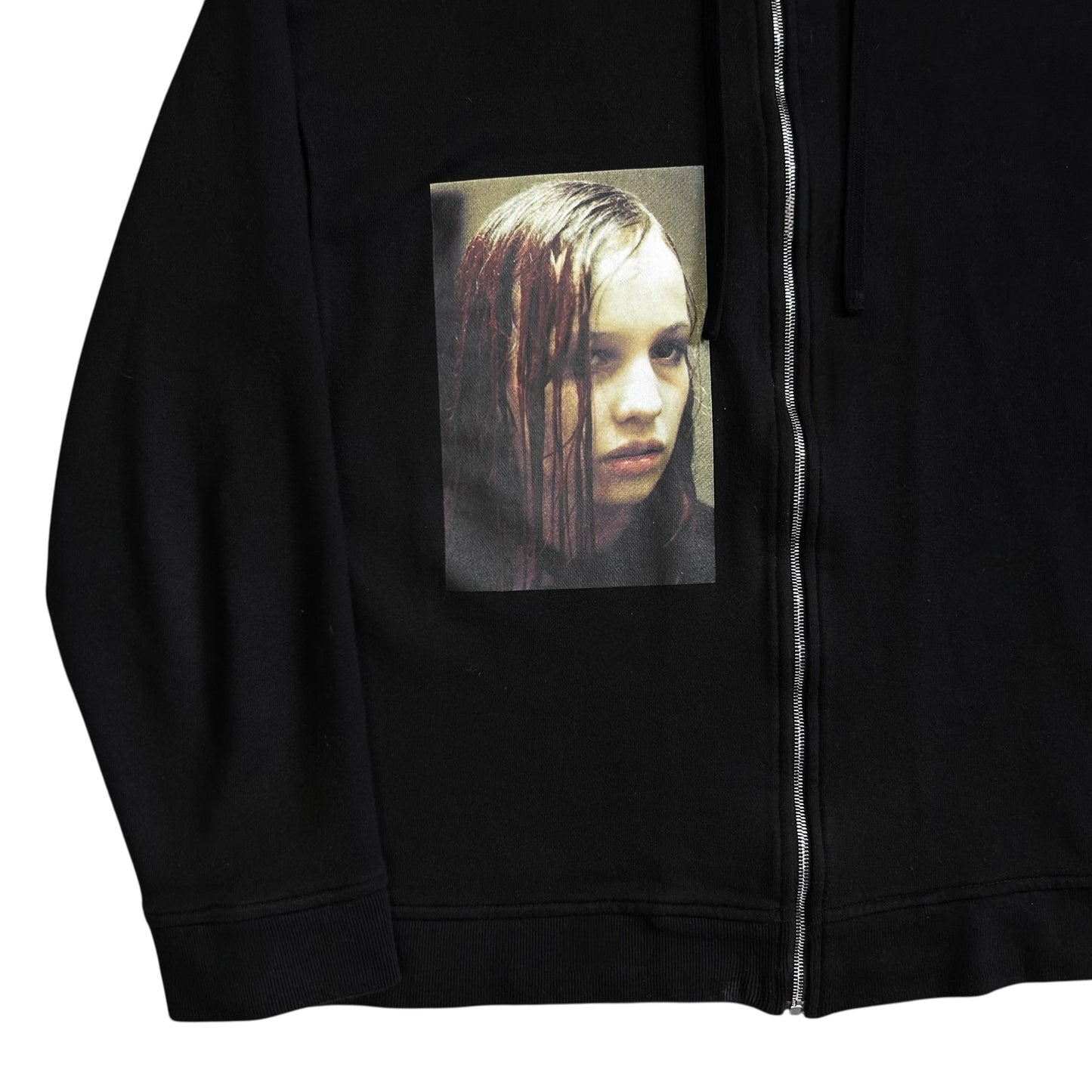 Raf Simons Christiane F Zip Hoodie - AW18