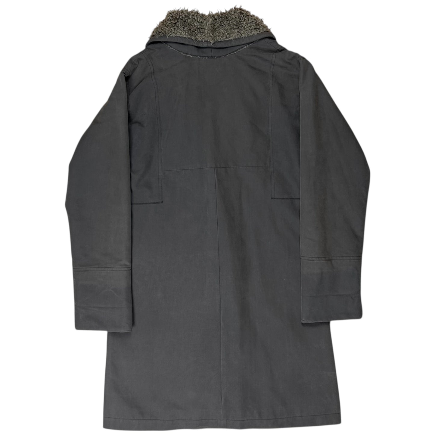 Dries Van Noten Sherpa Collar Coat - AW02