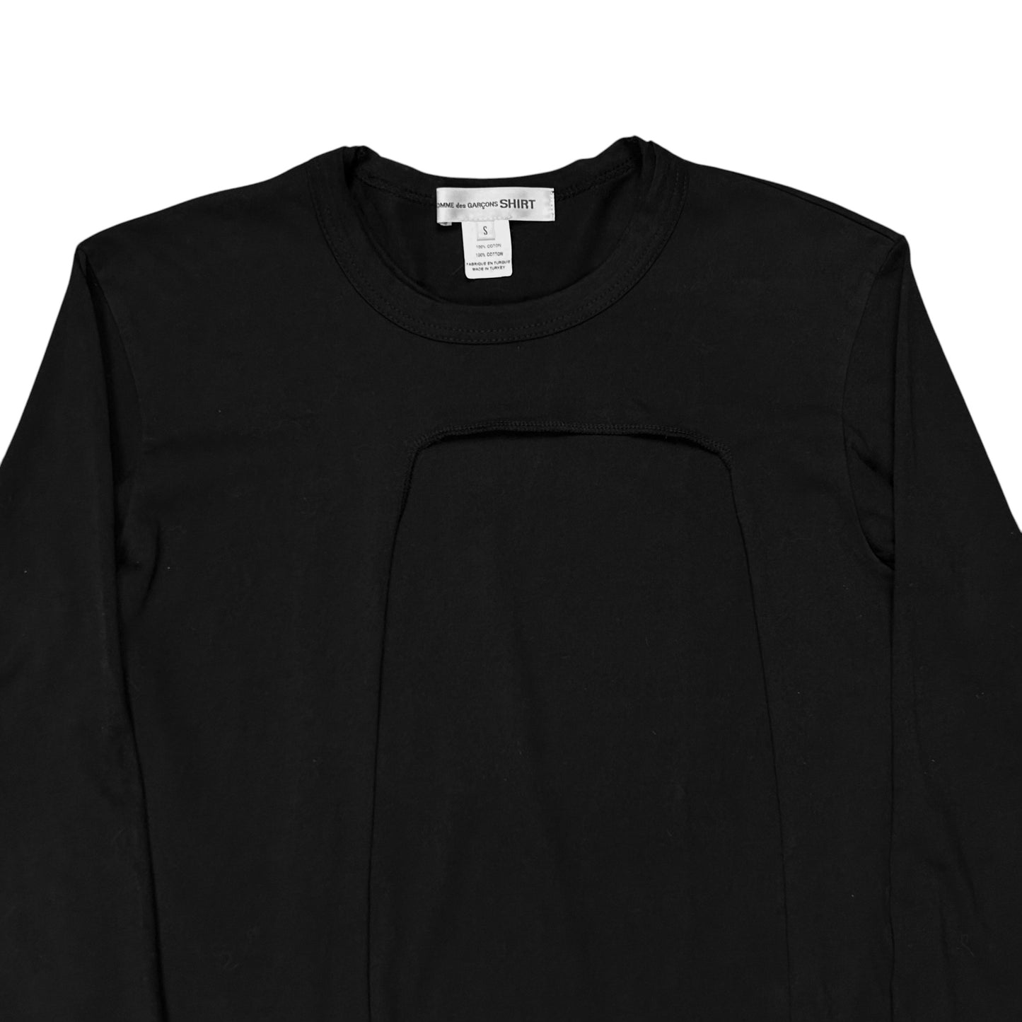Comme des Garcons Shirt Layered Cut Out Longsleeve