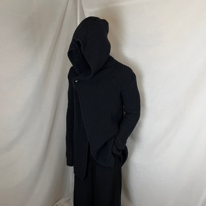 Rick Owens Sphinx Hooded Knit Cardigan - AW15