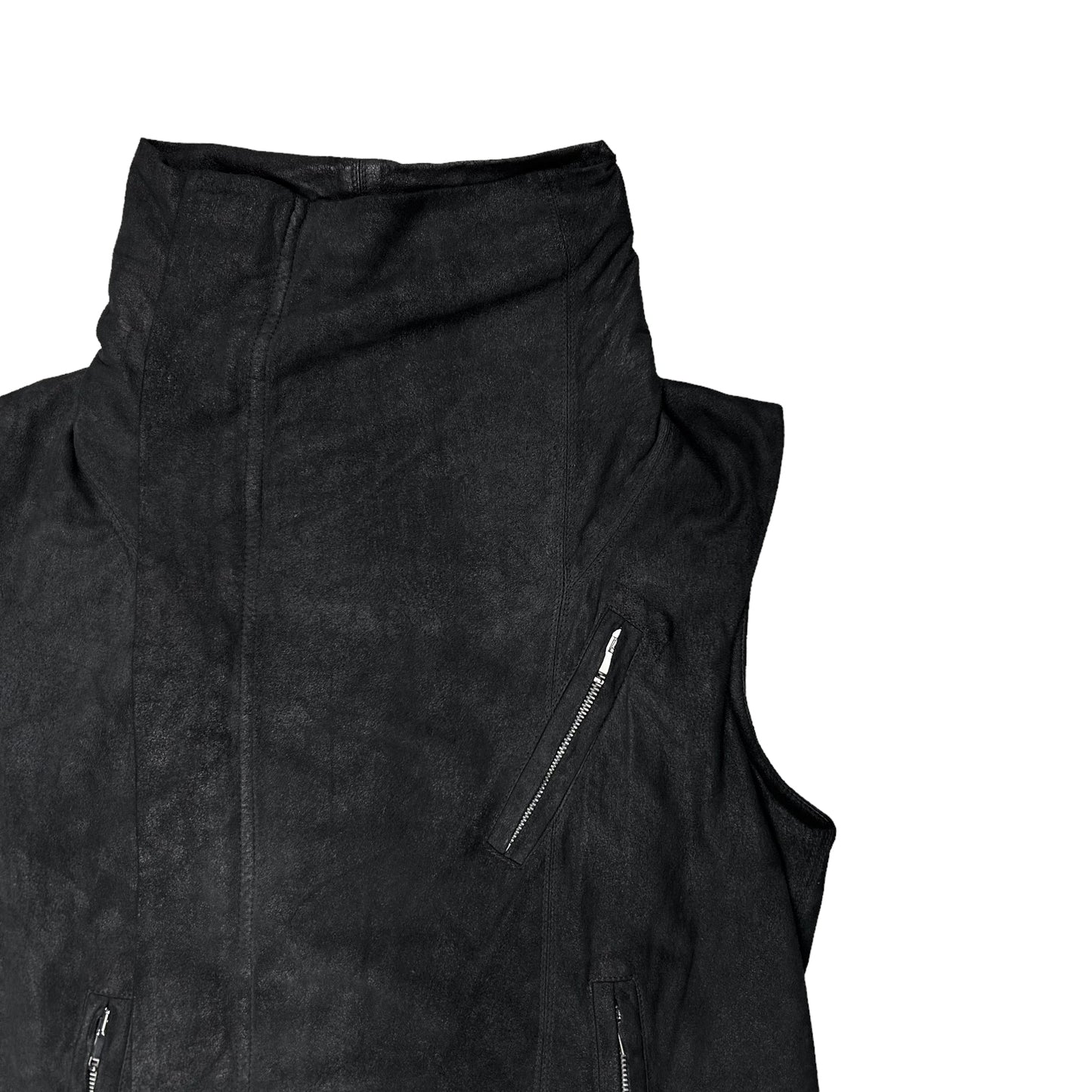 Rick Owens Naska Blistered Lamb Leather Vest - SS12