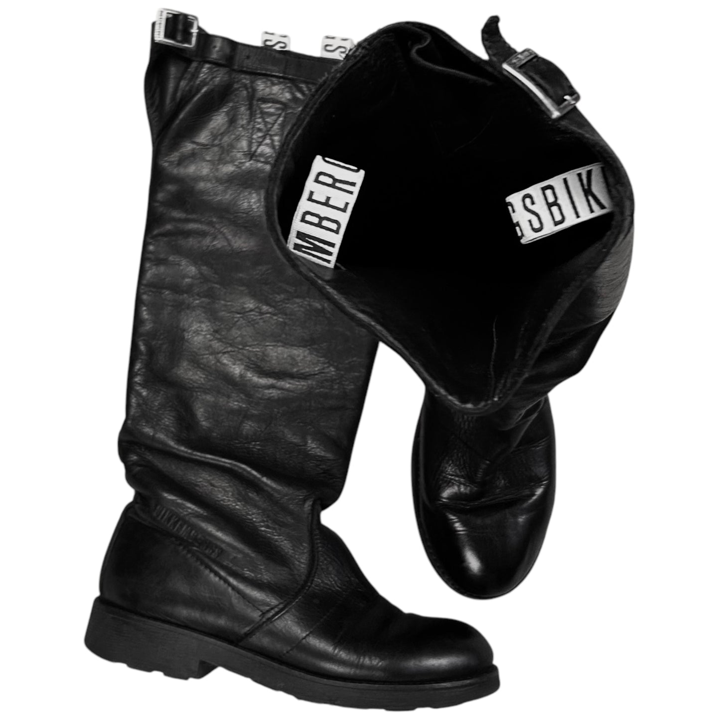 Dirk Bikkembergs Buckled Tall Knee Boots