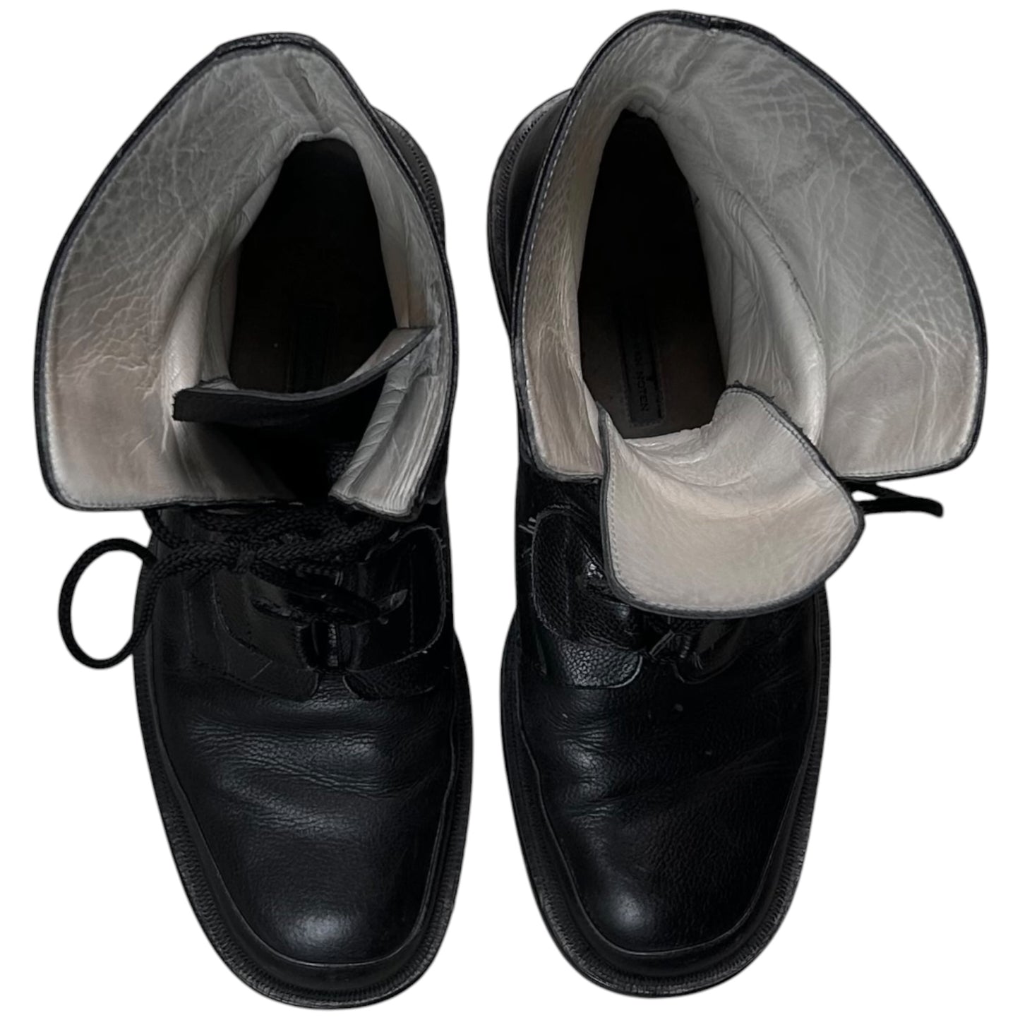 Dries Van Noten Fencing Combat Boots - 90s