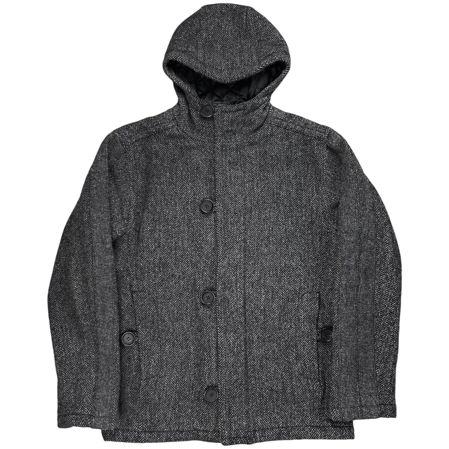 Comme des Garcons Shirt Hooded Wool Parka