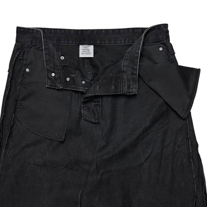 Vetements Wide Reversible Inside Out Jeans - SS23