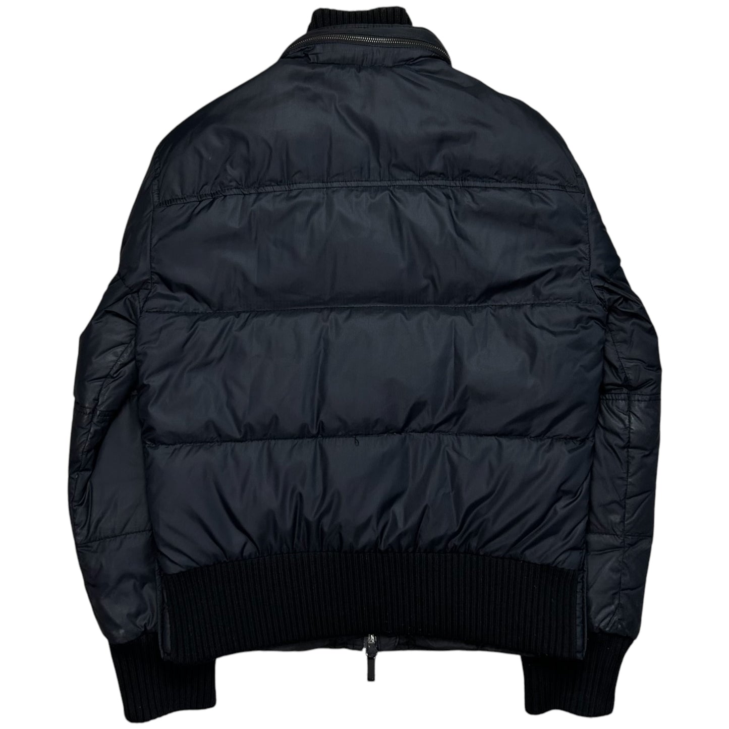 Dirk Bikkembergs Double Collar Cargo Puffer Jacket