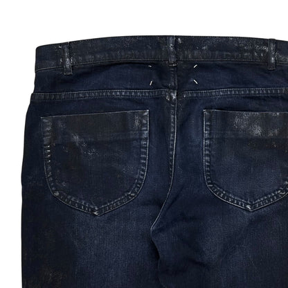 Maison Martin Margiela Waxed Crack Jeans - AW10