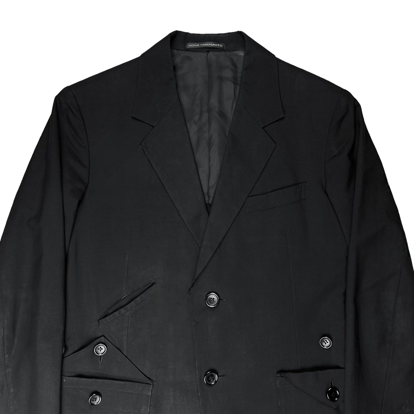 Ys Yohji Yamamoto Multi Button Pocket Blazer