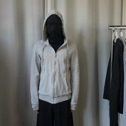 Dior Homme Rib Lined Zip Hoodie - SS01