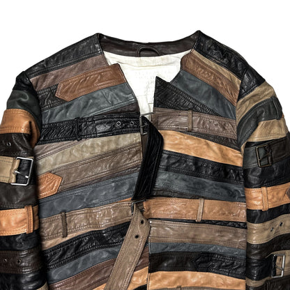 Maison Martin Margiela x H&M Belt Leather Jacket - AW12