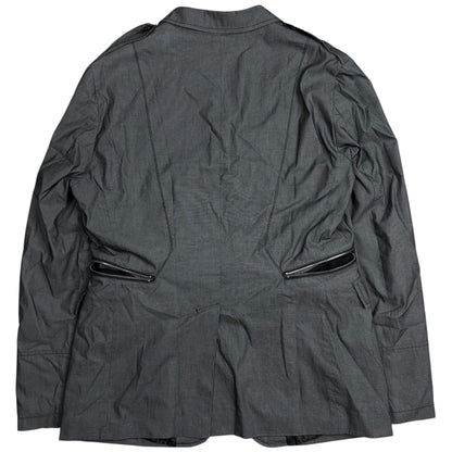 Dirk Bikkembergs Dual Zip Military Blazer