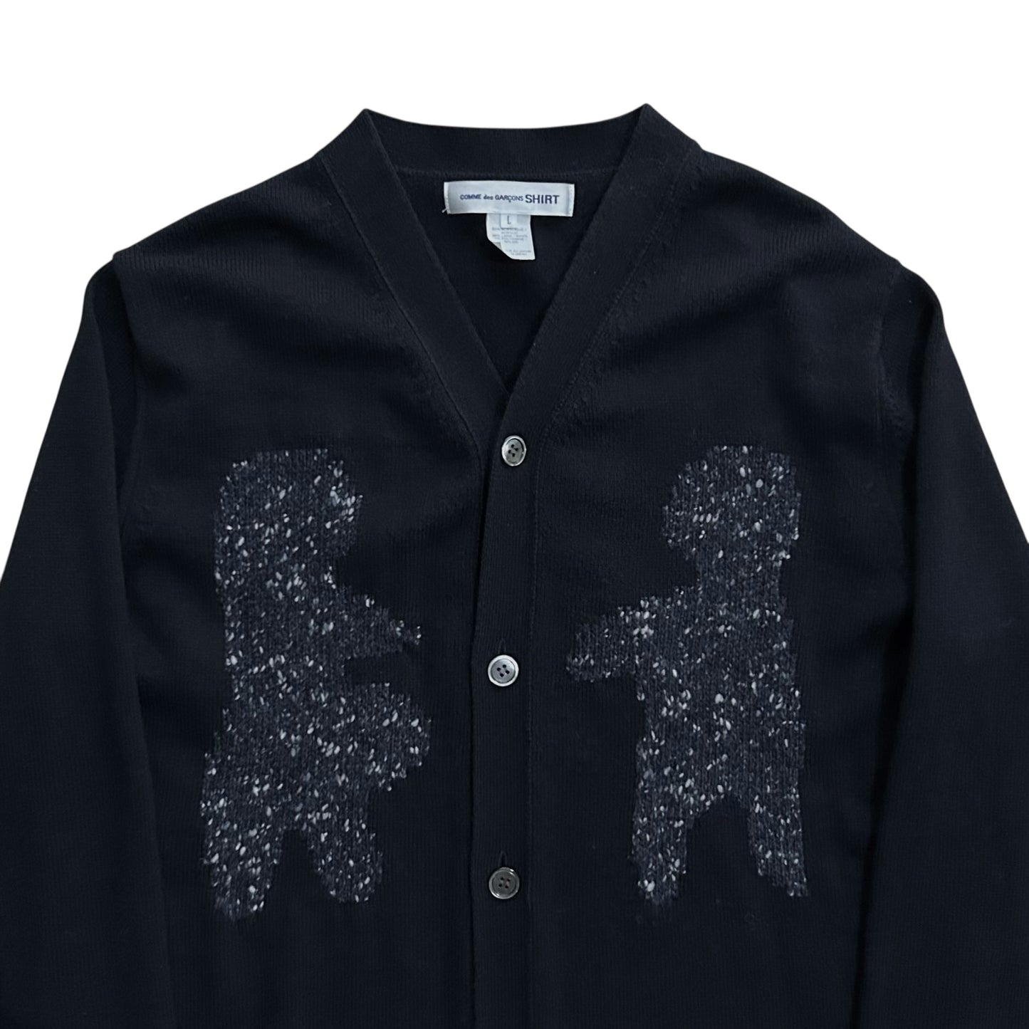 Comme des Garcons Shirt Intarsia Cardigan - AW19