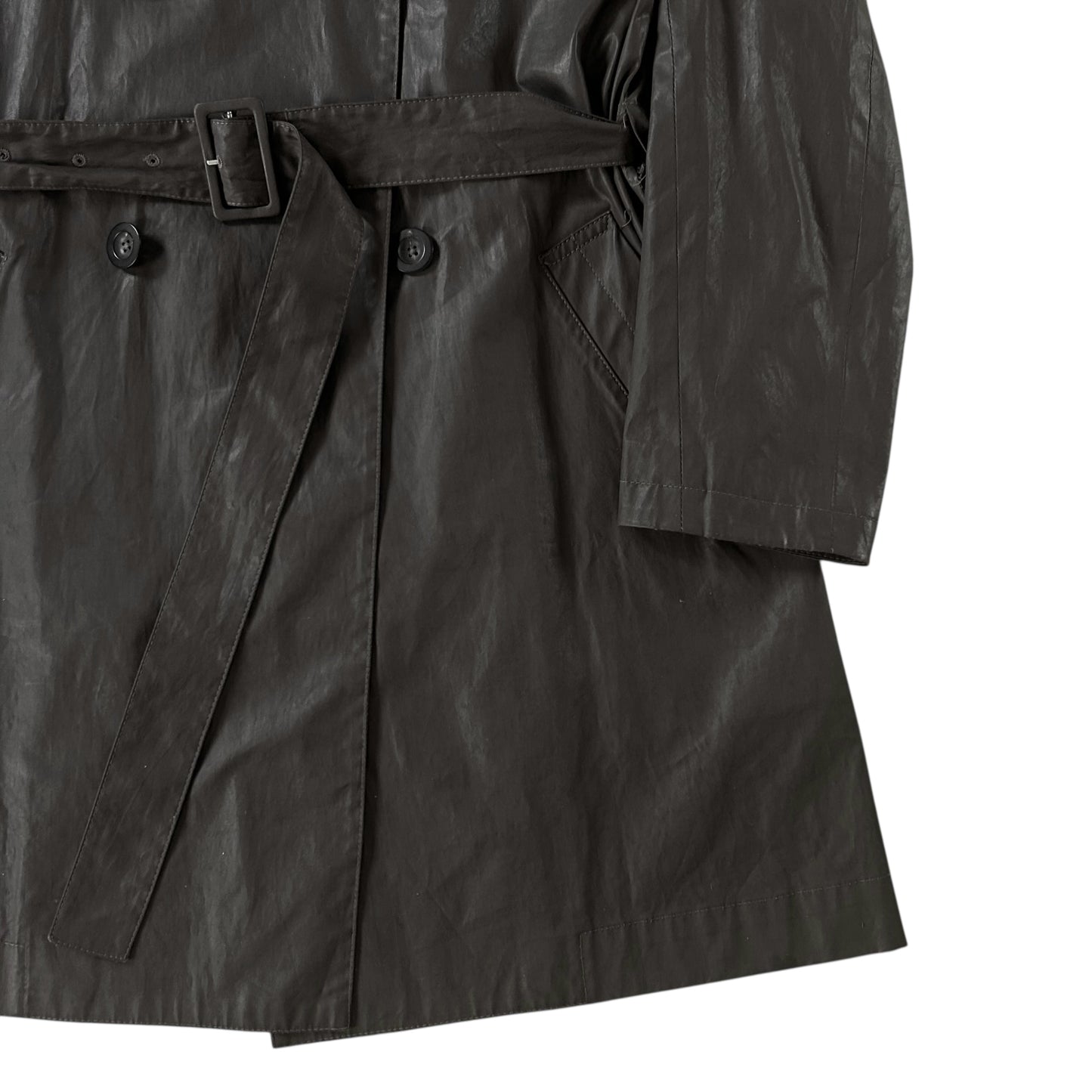 Jil Sander Waxed Trench Coat - SS08