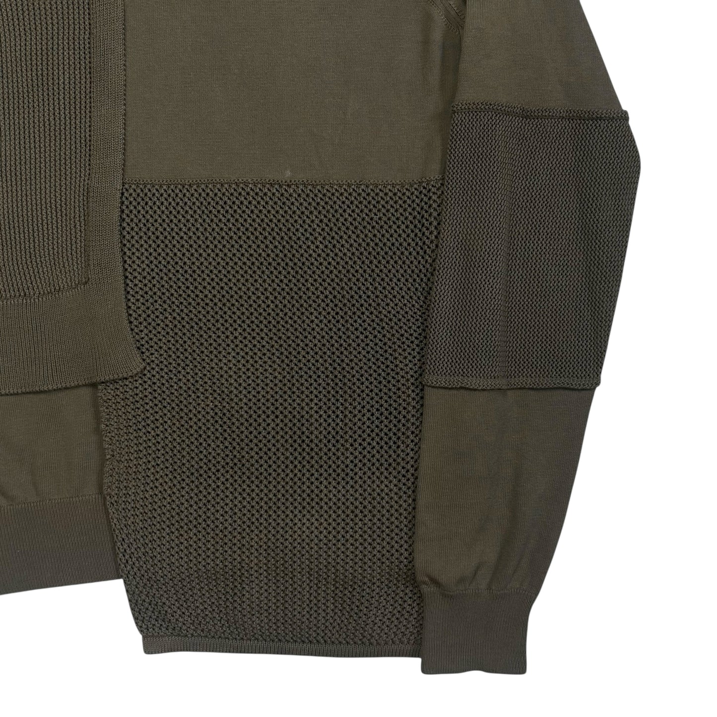 Maison Margiela Patchwork Dual Texture Sweater - SS16