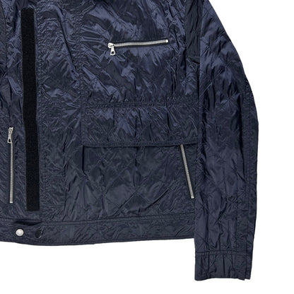 Dries Van Noten Quilted Velcro Work Jacket - SS13