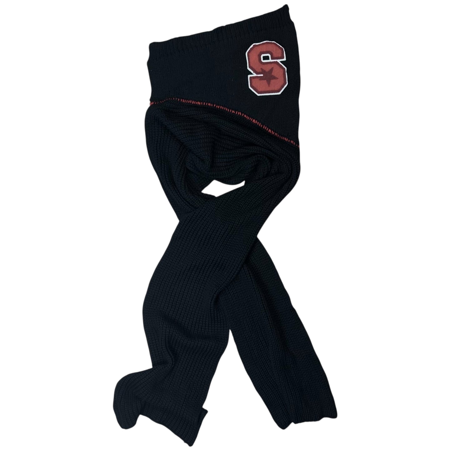 Raf Simons Asymmetric Patch Knit Scarf - AW16