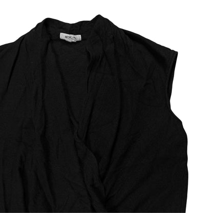 Helmut Lang Asymmetric Drape Kimono Vest - SS09