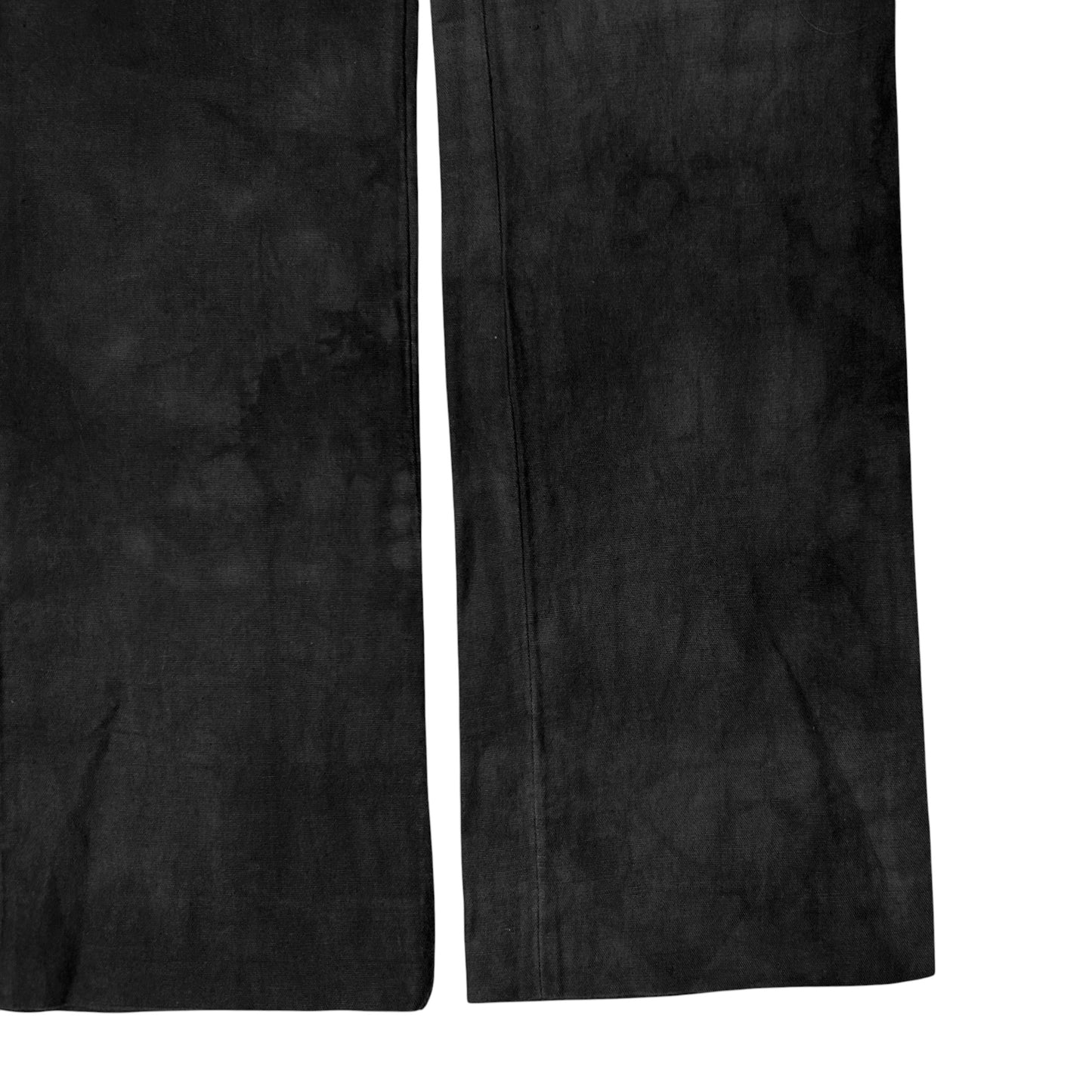 Dirk Bikkembergs Dual Waist Strap Linen Pants - 90s