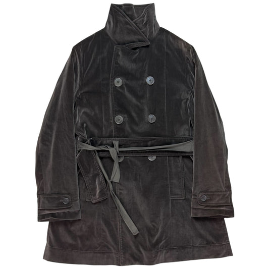 Jil Sander Dual Belted Velour Blazer - SS02