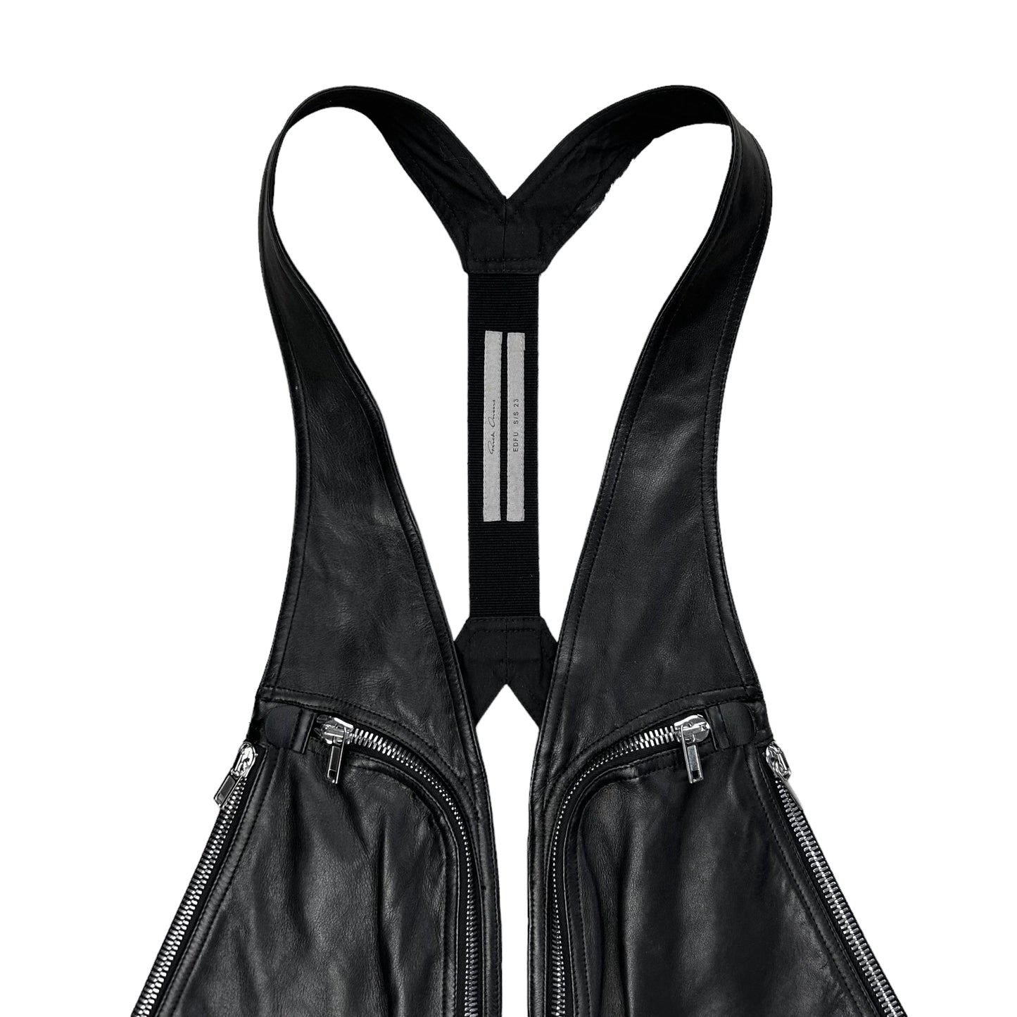 Rick Owens Bauhaus Leather Vest - SS23