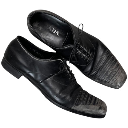 Prada Distressed Toe Derbies - AW07