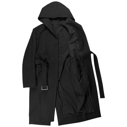 Rick Owens Belted Lido Tatlin Wool Coat - SS24