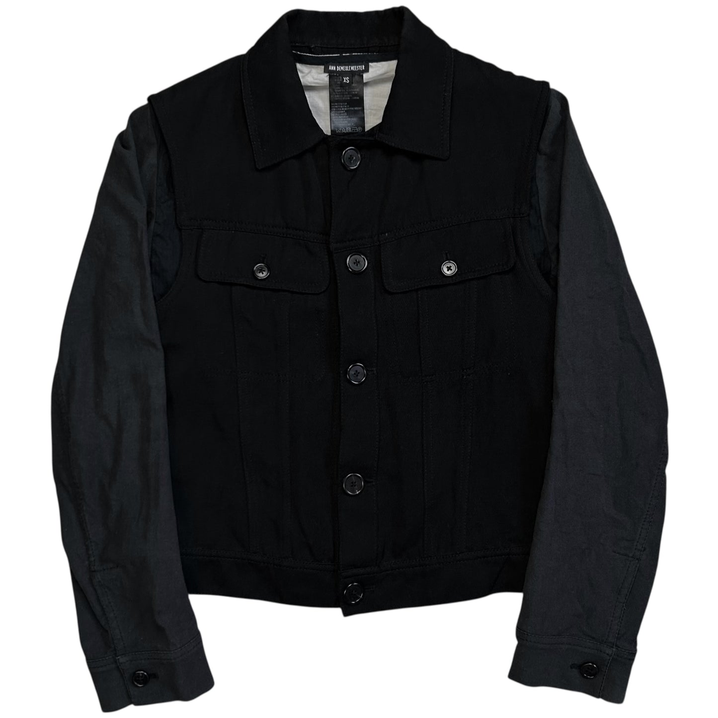 Ann Demeulemeester Transformable Trucker Jacket - SS16