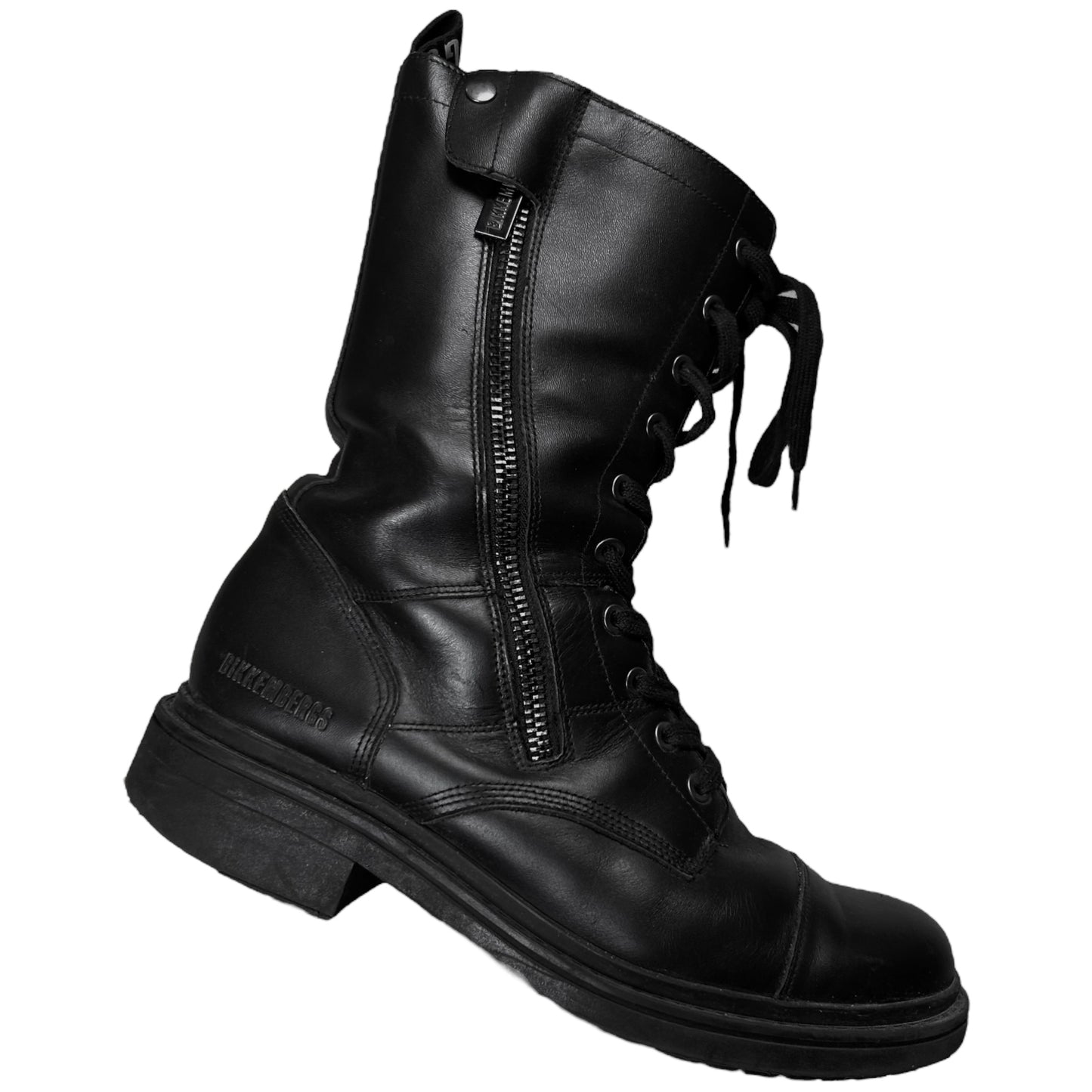 Dirk Bikkembergs Dual Tongue Zip Combat Boots