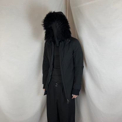 Prada Raccoon Fur Hood Parka - 2000s